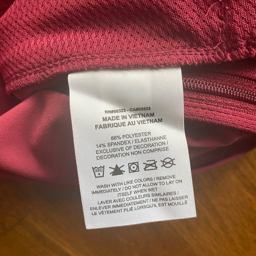 Nike football coaches sideline 1/4 zip maroon jacket. Size medium.​​​​​ - Picture 4 of 9